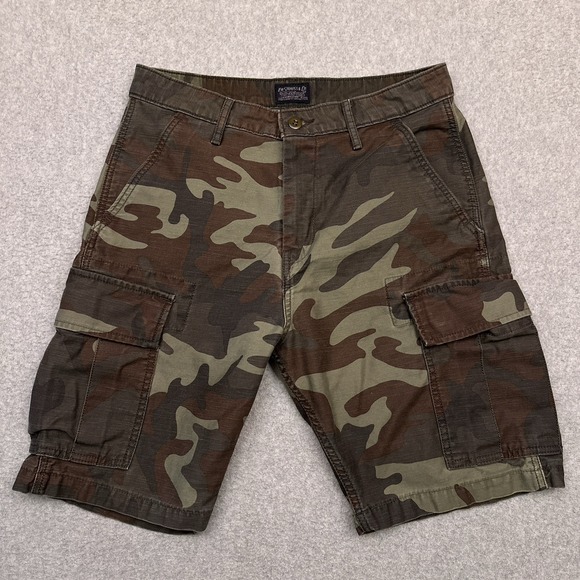 Levi's Other - Levi's Carrier‎ Camo Cargo Shorts Men's 30* Woodland Utility Heavyweight Cotton